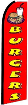 Burgers Swooper Flag